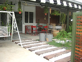 entrance to blessings homestay