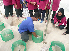 WWF mongkok hatchery